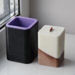 Квадратна свічка 9 см