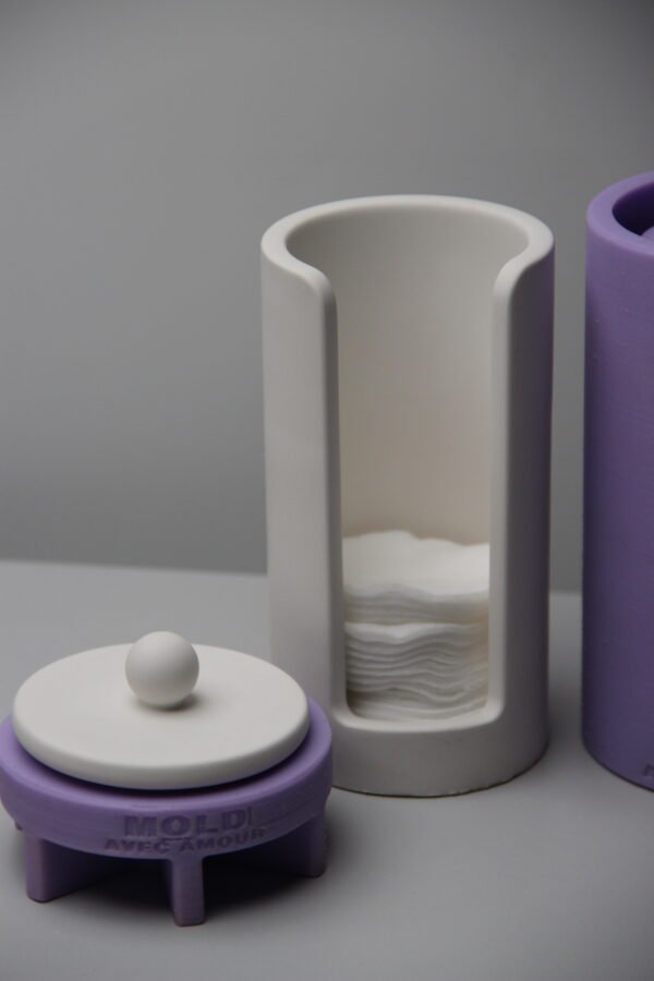 Holder for cotton pads