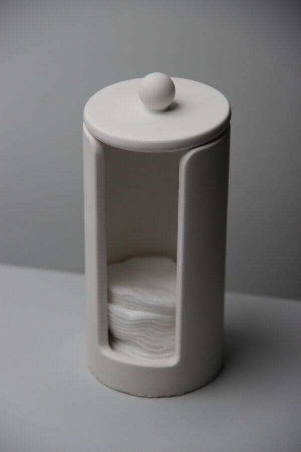 Holder for cotton pads