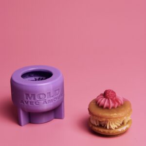 Свічка Макарон карамель
